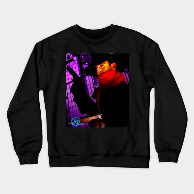 Who Knows What Evil Crewneck Sweatshirt by Plasmafire Graphics